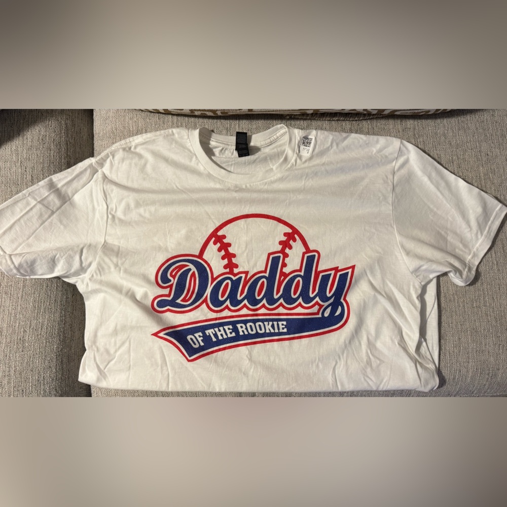 Daddy of the Rookie Men’s Short Sleeve Tee